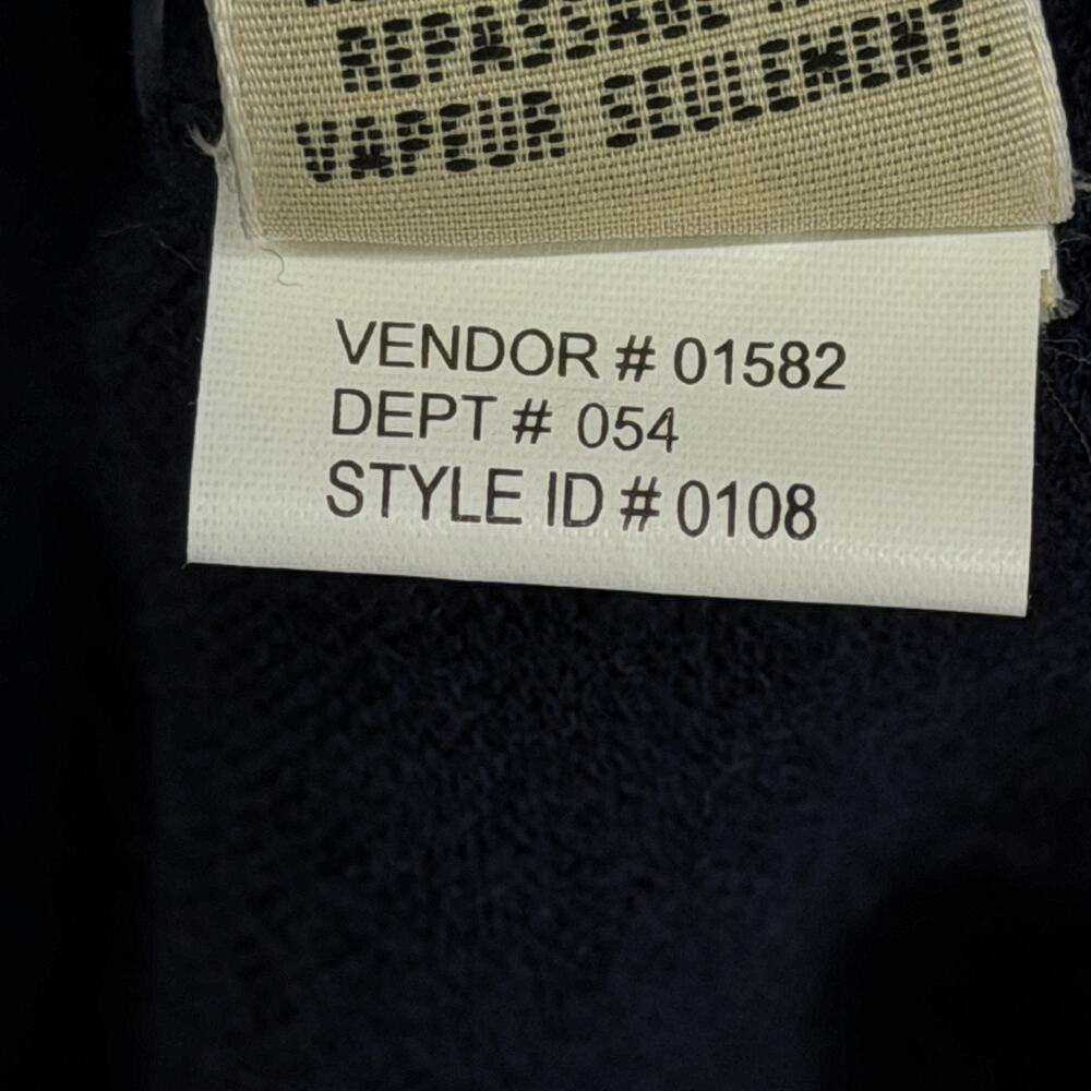 EDDIE BAUER Sweater Men 2XL Wool Polo Jumper Long Sleeve Pullover Blue Australia - Picture 8 of 11